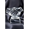 Handshake Crystal Award