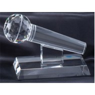 Microphone Crystal Award