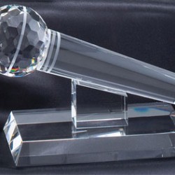 Microphone Crystal Award