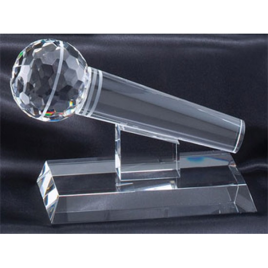 Microphone Crystal Award