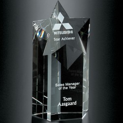 Mega Star Crystal Award