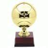 Basketball Brass Plated