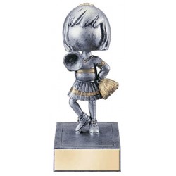 Bobblehead Cheerleader 5.5 Trophy