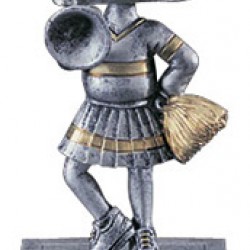 Bobblehead Cheerleader 5.5 Trophy