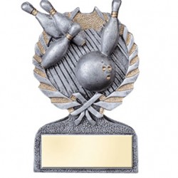 Resin Bowling 5" Trophy