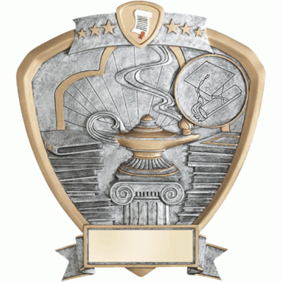 Resin Shield Academic 8.5 x 8 Trophy