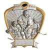 Resin Shield Hockey 8.5" x 8" Trophy