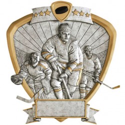 Resin Shield Hockey 8.5" x 8" Trophy