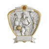 Resin Shield Basketball 8.5" x 8" Trophy
