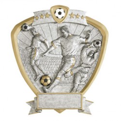 Resin Shield Soccer 8.5" x 8" Trophy