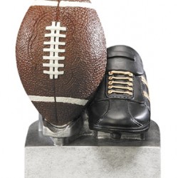 Color TEK Resin Football 4" Trophy