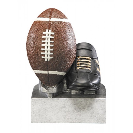 Color TEK Resin Football 4" Trophy