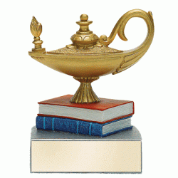 Color TEK Resin Academic 4" Trophy