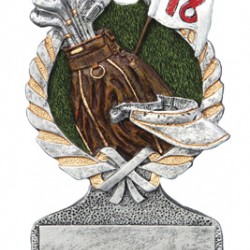 Resin Golf 5 Trophy