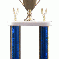 Basketball 2 Post Trophy