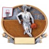 Resin Oval Plates Track & Field Award