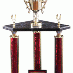 Basketball 3 Post Trophy