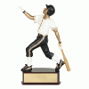 Full Color 8" Resin Sculpture Baseball Trophy