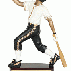 Full Color 8" Resin Sculpture Baseball Trophy
