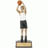 Full Color 8" Resin Sculpture Basketball Trophy
