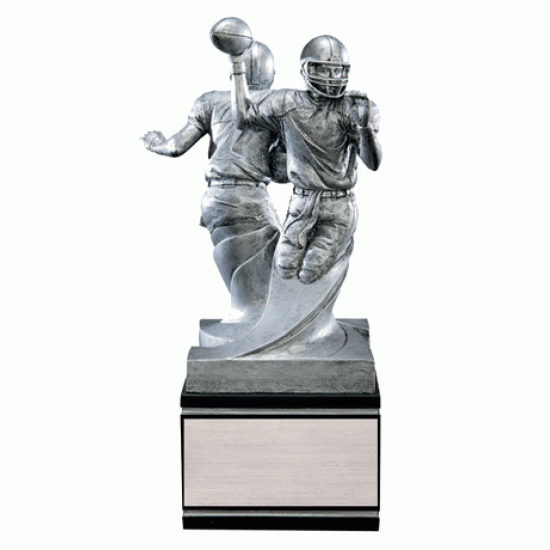 Double Action 9" Resin Sculpture Trophy