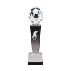 Prism Optical Crystal Soccer Trophy