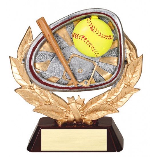 Color 5.5" Resin Stamford Series Softball Trophy Color 5.5" Resin Stamford Series Softball Trophy