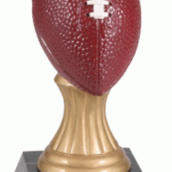 Color Resin Football Trophy