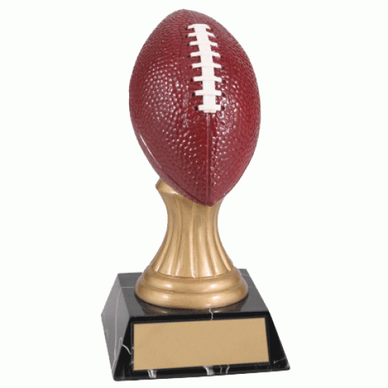 Color Resin Football Trophy