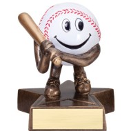 Lil Buddy Resin 4" Sculpture Baseball Trophy