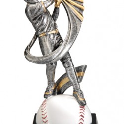 Motion Xtreme 12 x 7.5" Resin Baseball Trophy