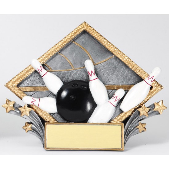 Full Color 7.5 Resin Diamond Series Trophy Full Color 7.5 Resin Diamond Series Trophy