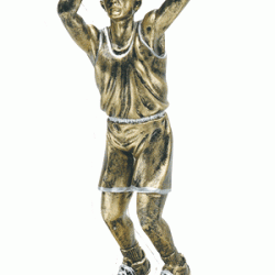 Resin 12 Sculpture Basketball Trophy