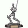 Resin 7" Sculpture Cricket Trophy