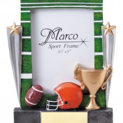 Sport Resin Photo Frame Football Trophy