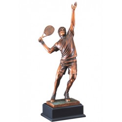 Resin Tennis Trophy