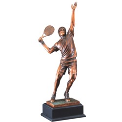 Resin Tennis Trophy