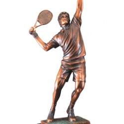 Resin Tennis Trophy