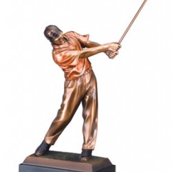 Gallery Resin Golf Sculpture Trophy