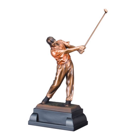 Gallery Resin Golf Sculpture Trophy
