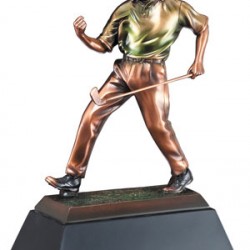 Gallery Resin Golf Sculpture Trophy
