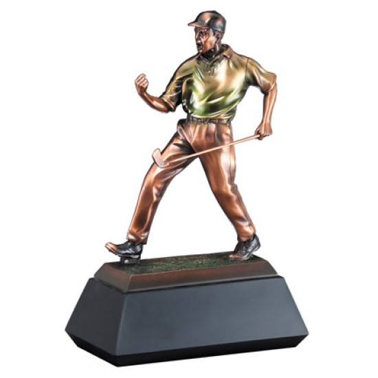 Gallery Resin Golf Sculpture Trophy
