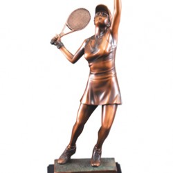 Resin Tennis Trophy