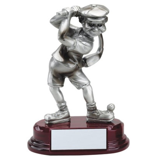 Resin Comic Golfer Trophy