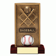 Full Color 5.75" Resin Spinning Baseball Trophy