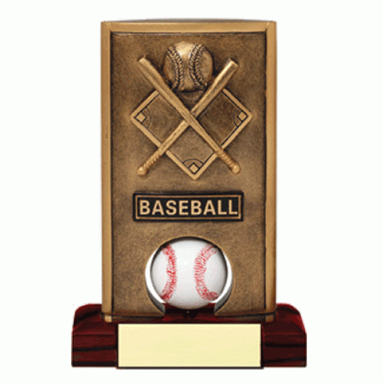 Full Color 5.75" Resin Spinning Baseball Trophy Full Color 5.75" Resin Spinning Baseball Trophy