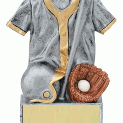 Full Color 4.25" Resin Jersey Baseball Trophy