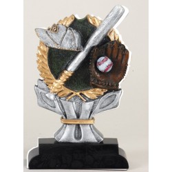 6" Resin Sculpture Baseball Trophy