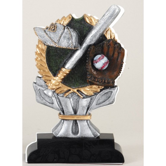 6" Resin Sculpture Baseball Trophy 6" Resin Sculpture Baseball Trophy