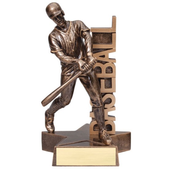 Billboard 6.5 inch Resin Sculpture Baseball Trophy